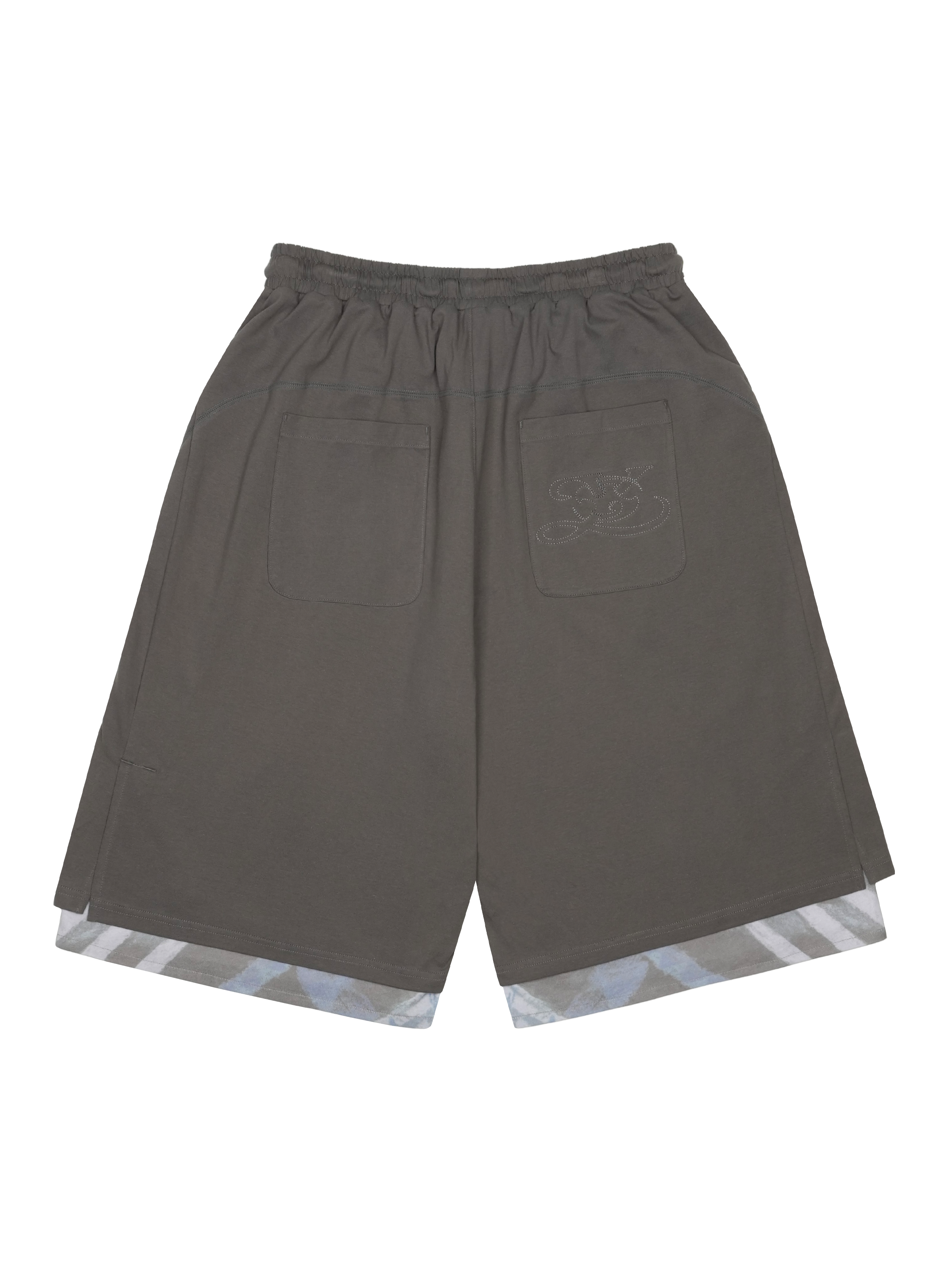 San San Gear - San San X Yuminha Sweatshorts (Charcoal) product image 2 | TRAB K-Fashion Australia