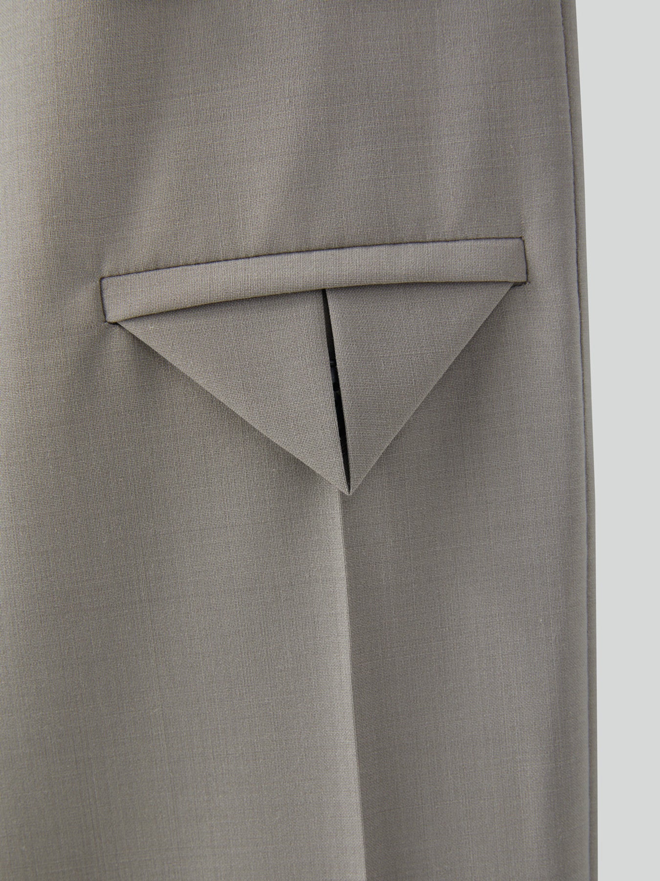 Recto - Banding Waist Wide Pants (Taupe Grey) product image 7 | TRAB K-Fashion Australia