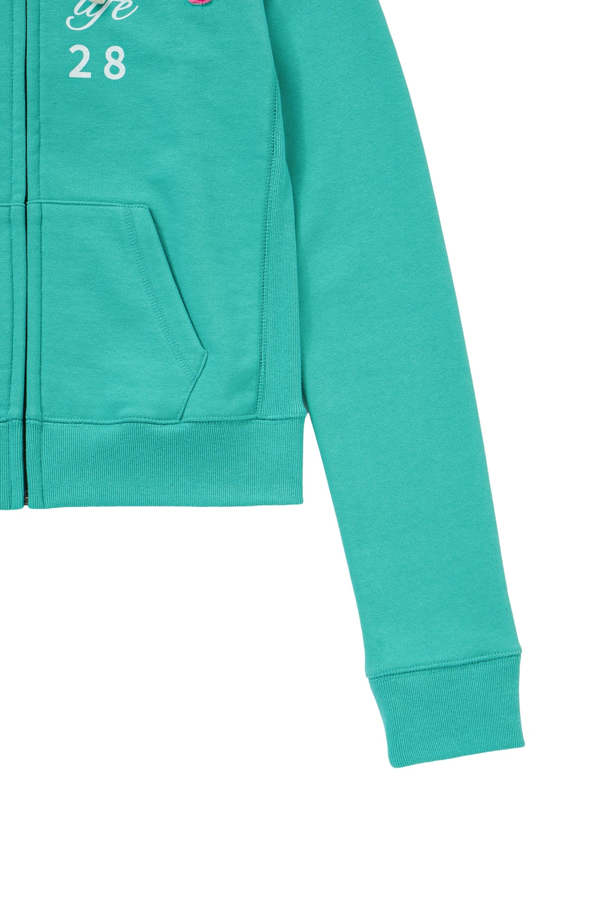 Deinet - Content Slim Hood Zip - Up (Mint) product image 5 | TRAB K-Fashion Australia