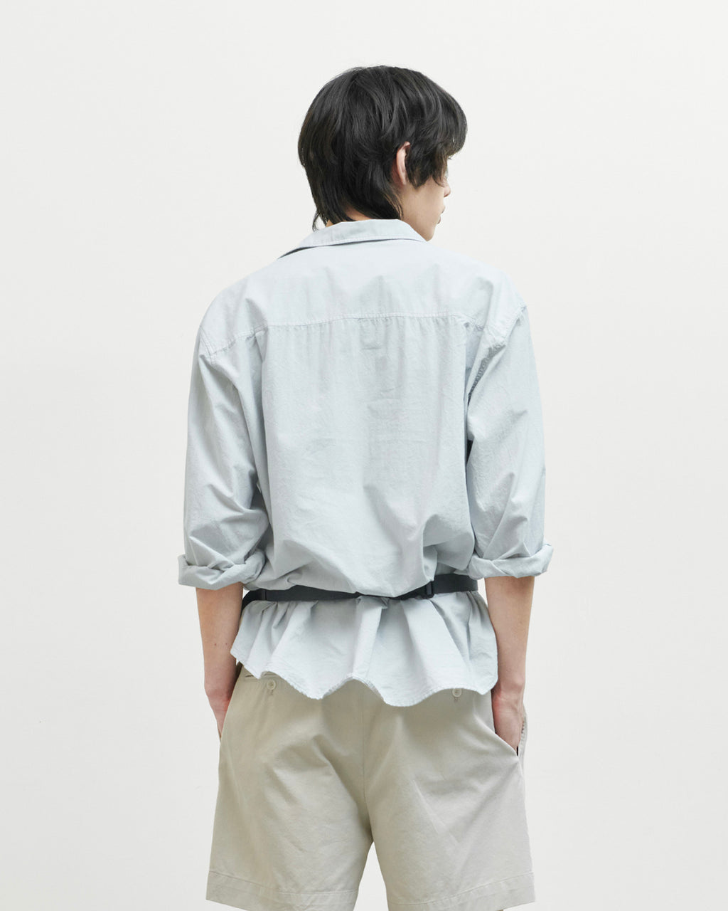 Brownyard - Washed Shirt (Light Grey) product image 2 | TRAB K-Fashion Australia