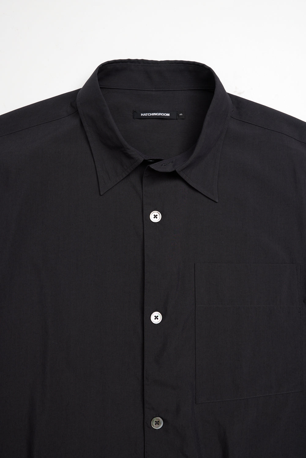 Hatchingroom - Crop Shirt (1/2 Charcoal) product image 3 | TRAB K-Fashion Australia