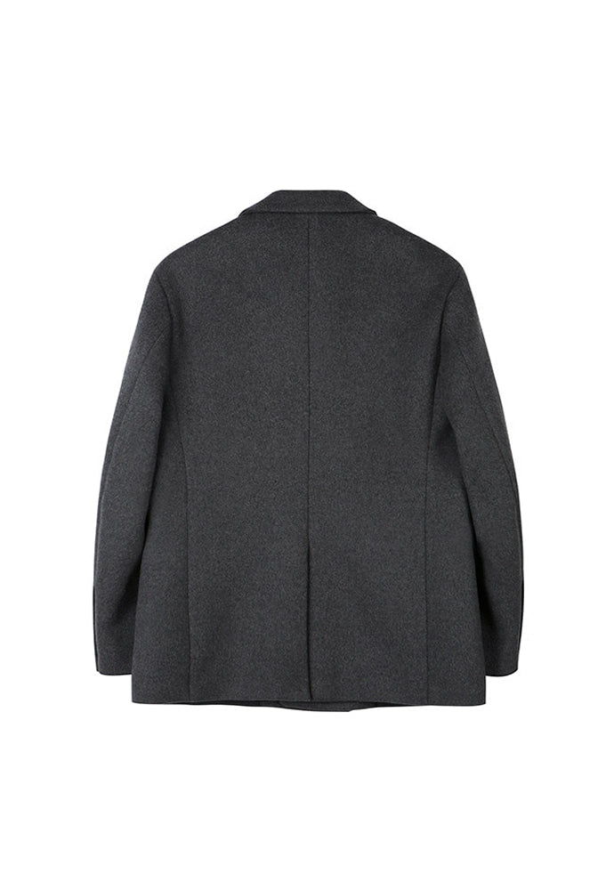 Tonywack - Rave Double Blazer (Charcoal (Cashmere Winter Fabric)) product image 7 | TRAB K-Fashion Australia