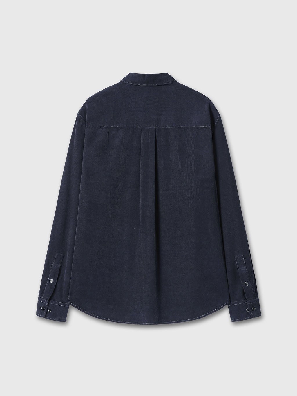 Tonywack - Garment-Dyed Corduroy Double Pocket Shirt (Navy) product image 8 | TRAB K-Fashion Australia
