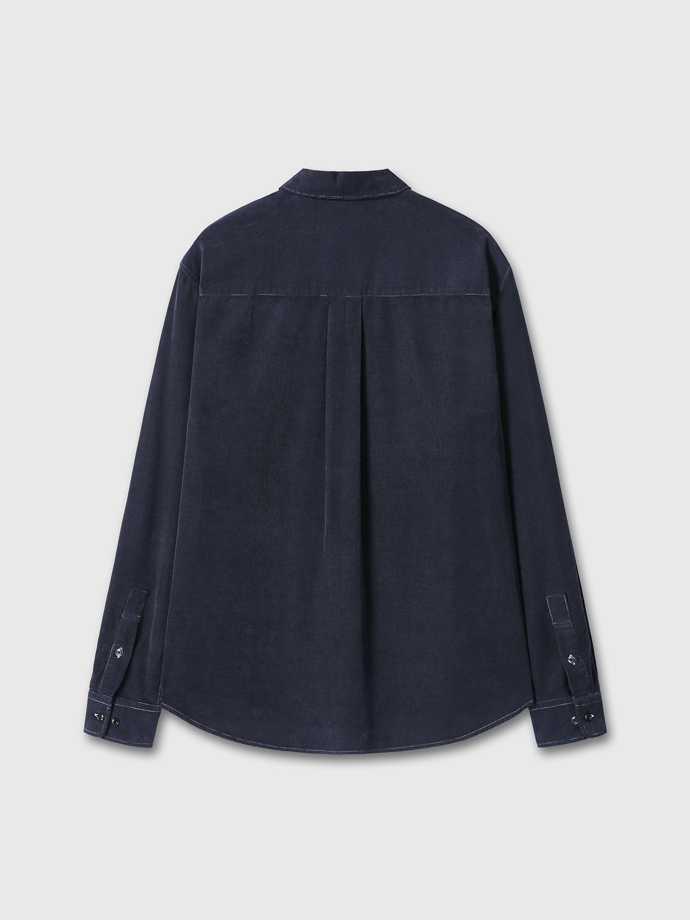 Tonywack - Garment-Dyed Corduroy Double Pocket Shirt (Navy) product image 8 | TRAB K-Fashion Australia