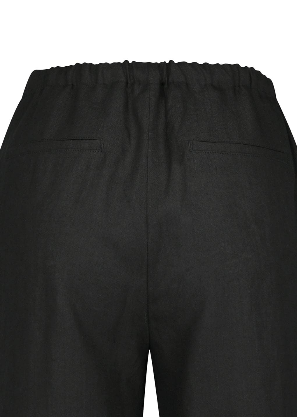 Amomento - Linen Banding Pants (Black) product image 10 | TRAB K-Fashion Australia