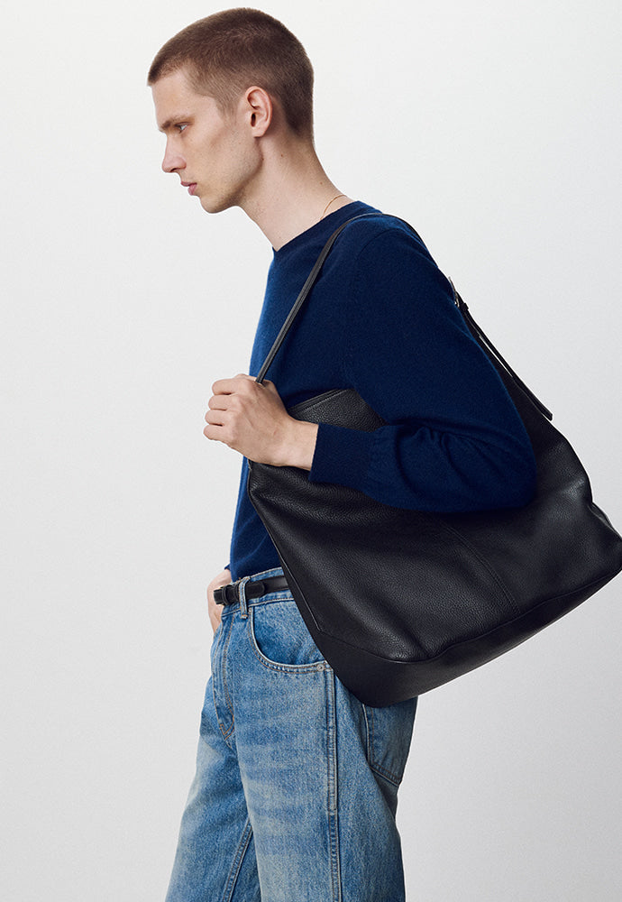 Tonywack - Pure Cashmere V-Neck Sweater (Navy) product image 4 | TRAB K-Fashion Australia