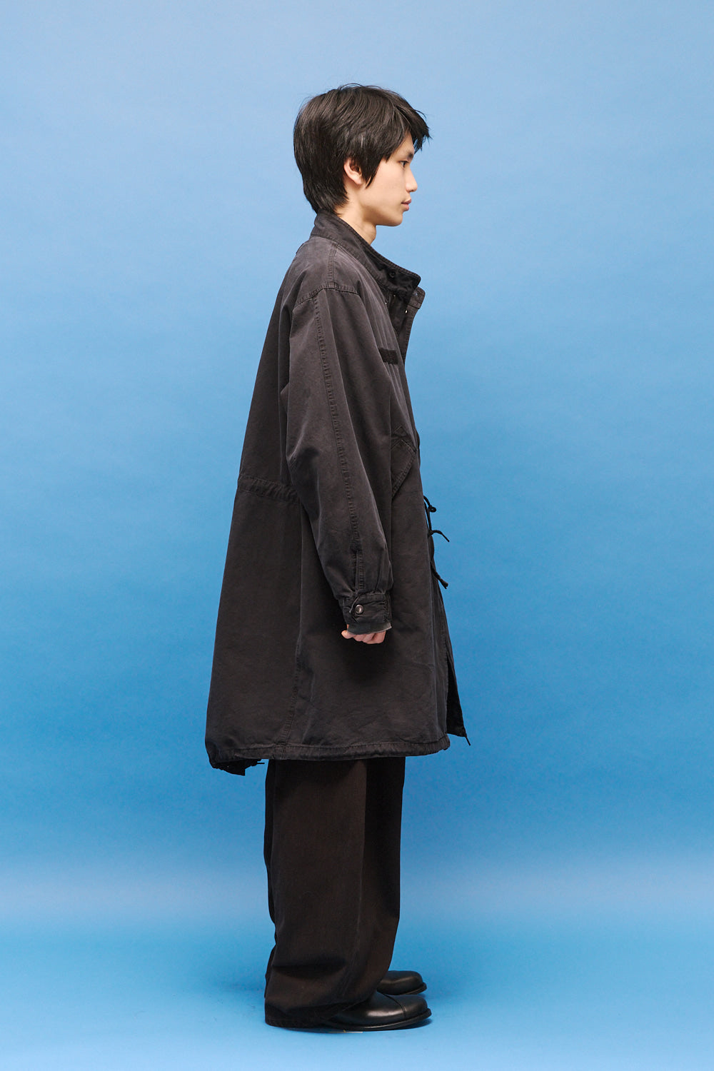 Hatchingroom - Mods Parka (Over Dyed Blue Charcoal) product image 5 | TRAB K-Fashion Australia
