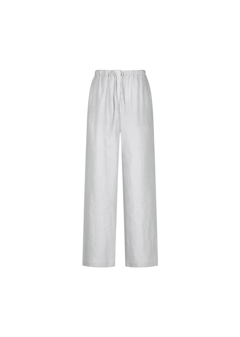 Amomento - Linen Banding Pants (Light Grey) product image 5 | TRAB K-Fashion Australia
