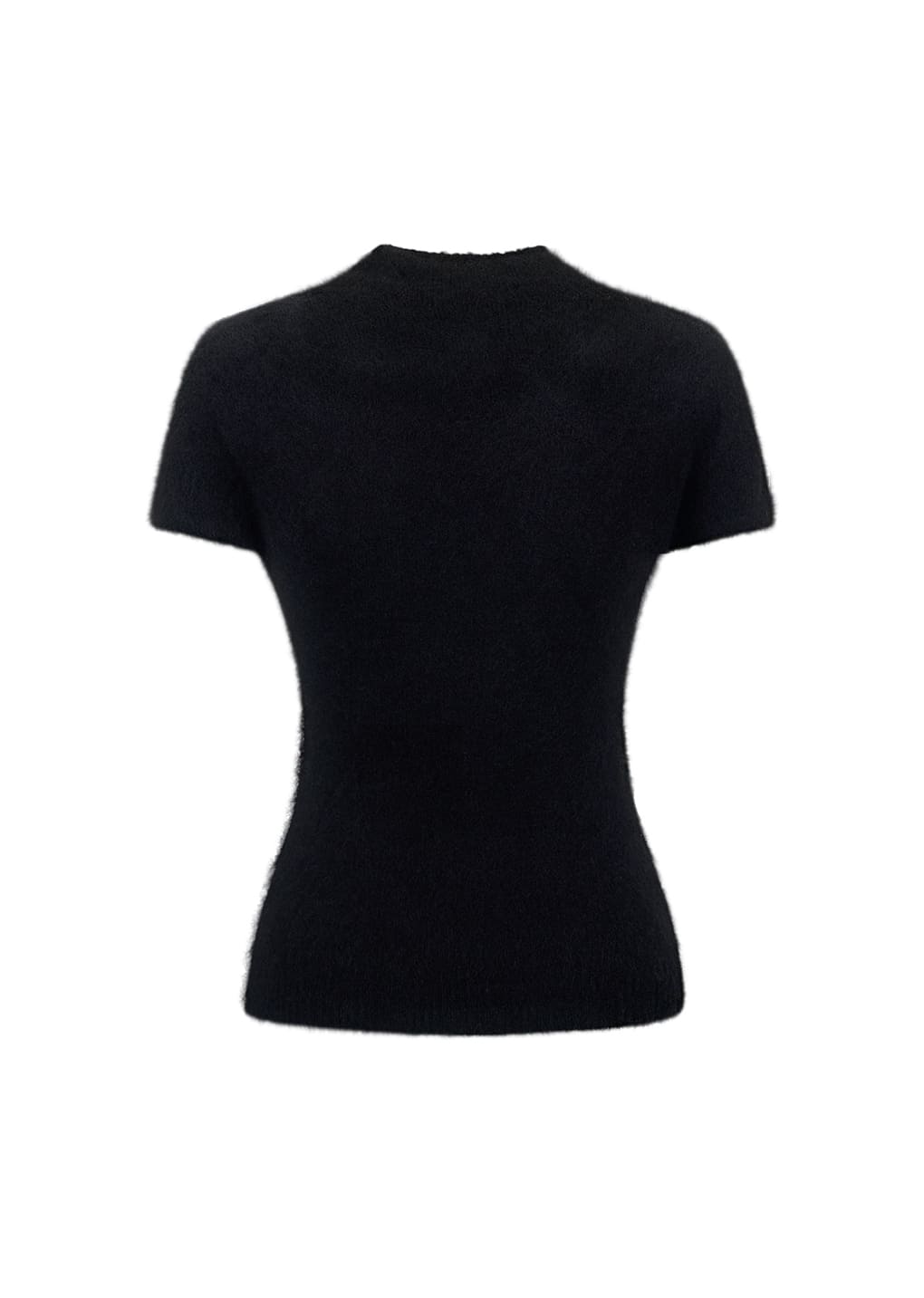 Amomento - wholegarment hairy knit top (Black) product image 13 | TRAB K-Fashion Australia