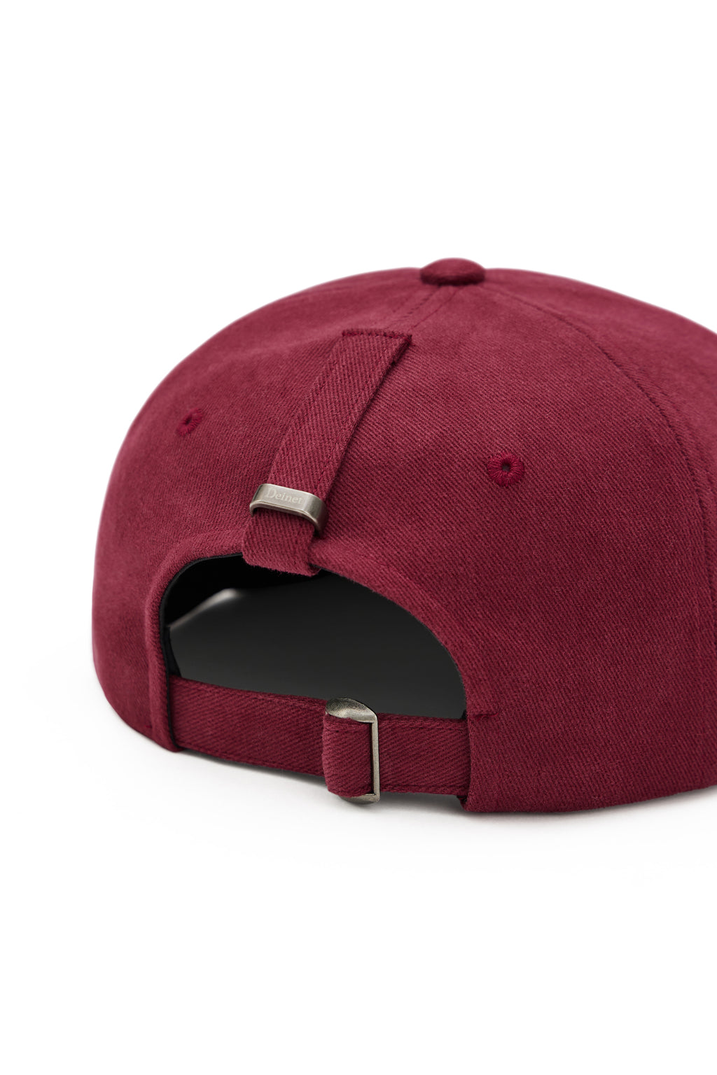Deinet - Zigzag Logo Mini Bar Detail Cap (Burgundy) product image 5 | TRAB K-Fashion Australia