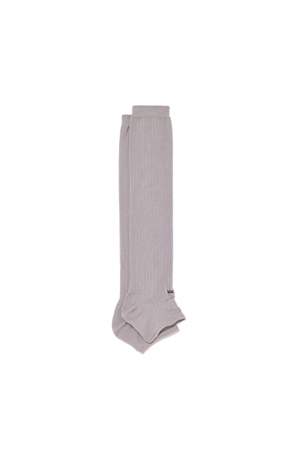Matin Kim - Soft Warmer Half Knee Socks (Grey) product image 2 | TRAB K-Fashion Australia