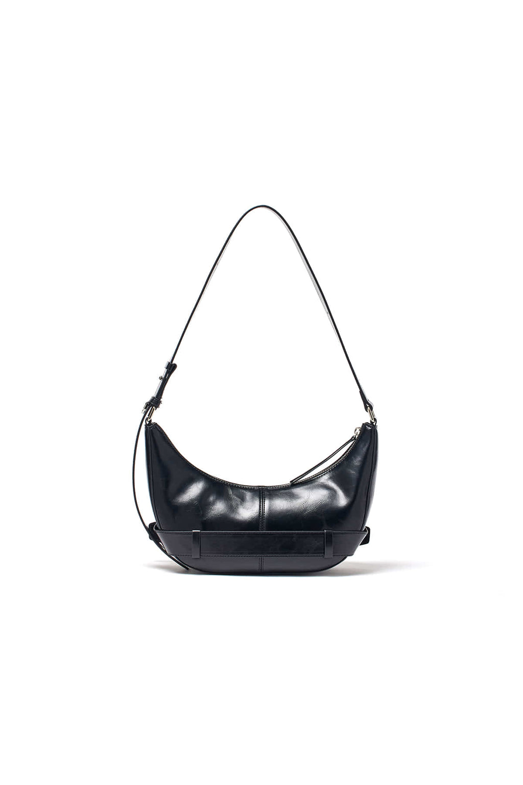 Matin Kim - Belted Shoulder Bag (Black) product image 5 | TRAB K-Fashion Australia
