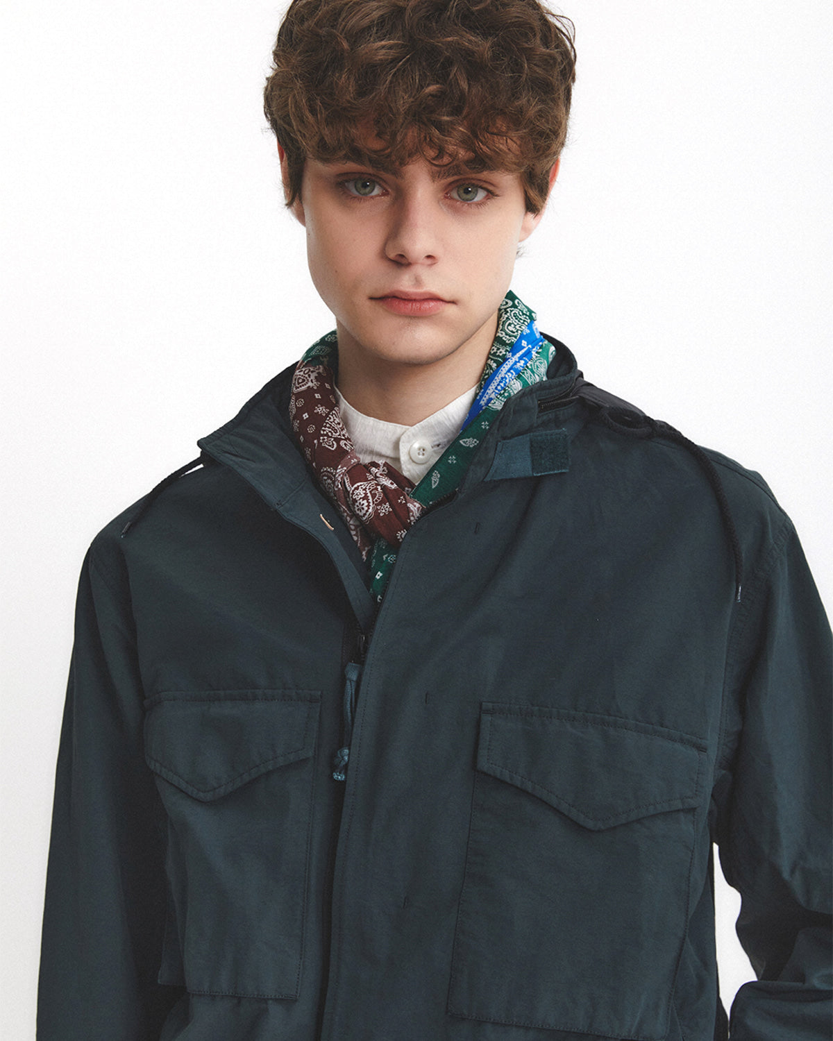 Eastlogue - M-65 Wep Jumper (Blue Green) product image 3 | TRAB K-Fashion Australia