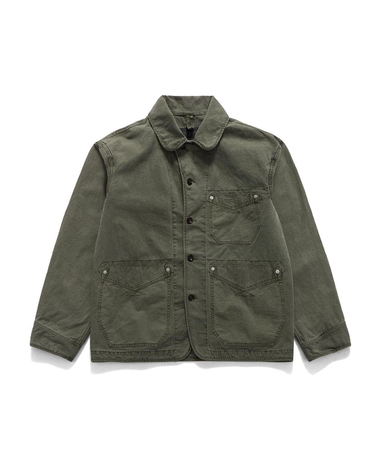Eastlogue - Wanderer Chore Jacket (Olive Dyeing Linen) product image 5 | TRAB K-Fashion Australia