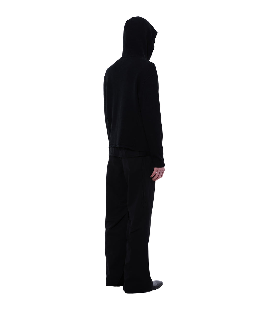 XLIM - Ep.9 01 Hoodie Zip Up (Black) product image 4 | TRAB K-Fashion Australia