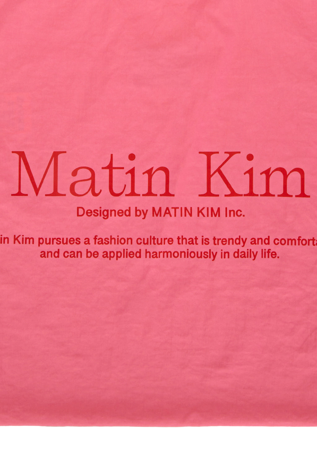 Matin Kim - Matin Poppin Ecobag (Pink) product image 3 | TRAB K-Fashion Australia