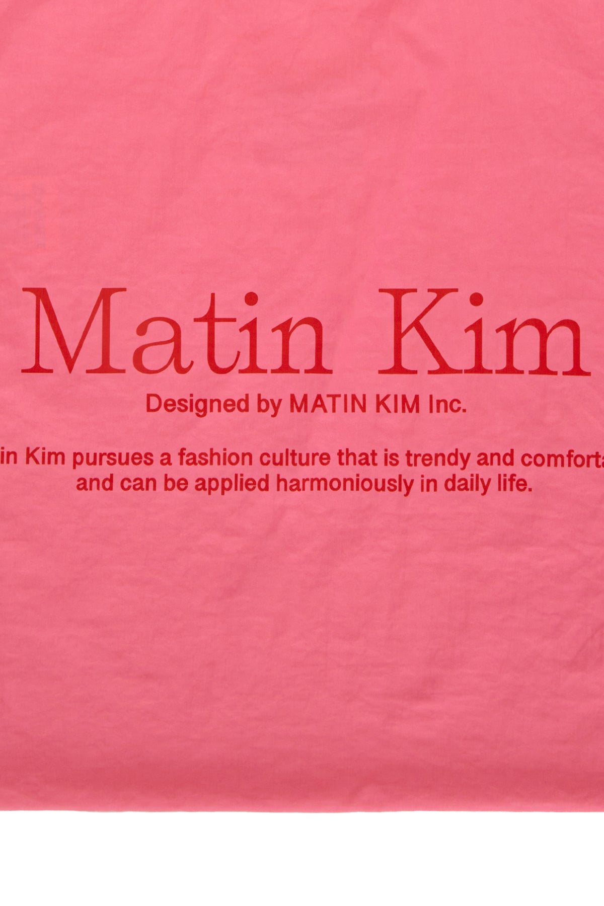 Matin Kim - Matin Poppin Ecobag (Pink) product image 3 | TRAB K-Fashion Australia