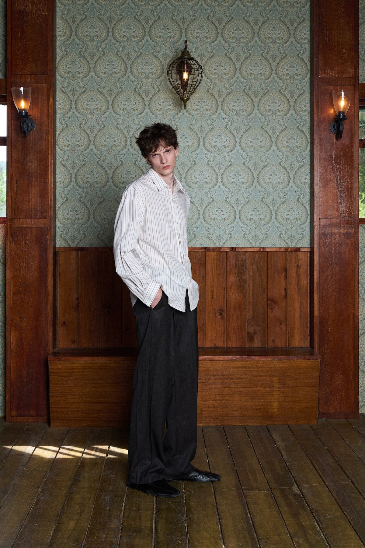 STU - Extra Button Shirt (White) product image 4 | TRAB K-Fashion Australia