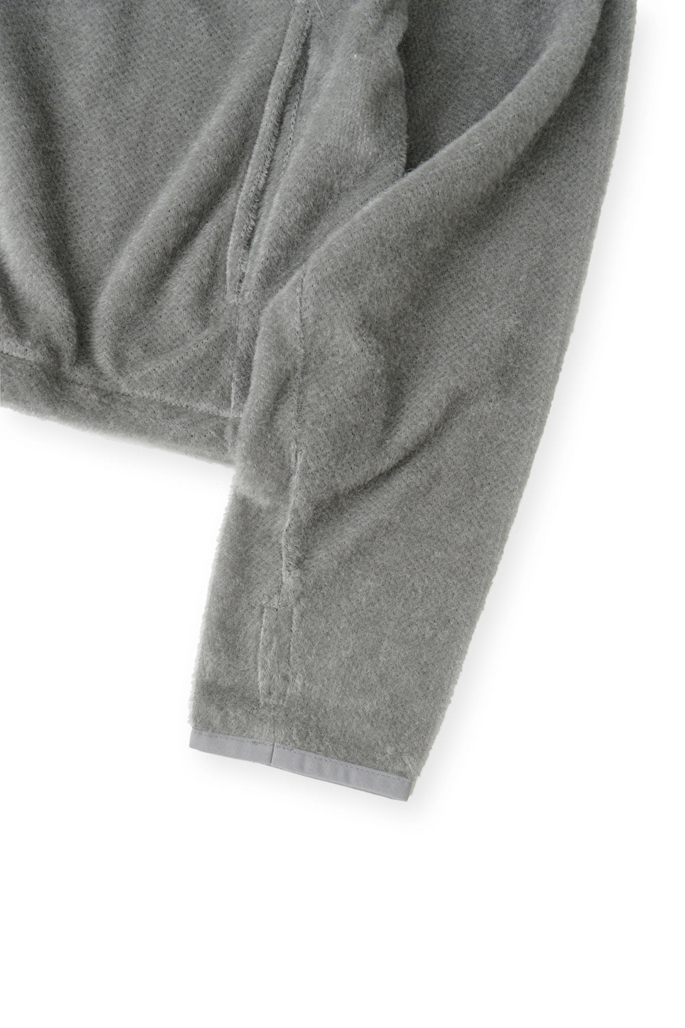Hatchingroom - Fuzzy Mesh Hoodie Light (Grey) product image 5 | TRAB K-Fashion Australia