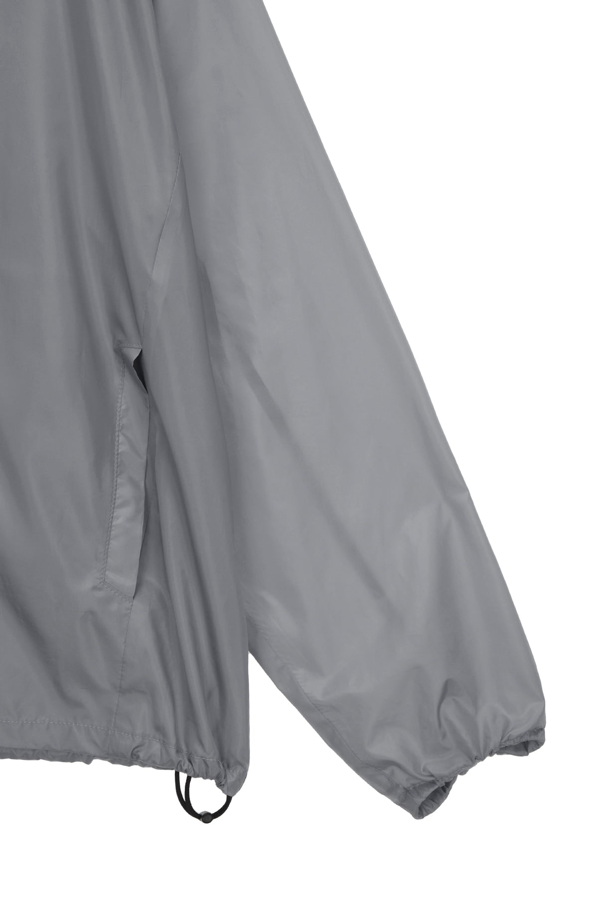 Matin Kim - Light Hoody Windbreaker (Grey) product image 4 | TRAB K-Fashion Australia