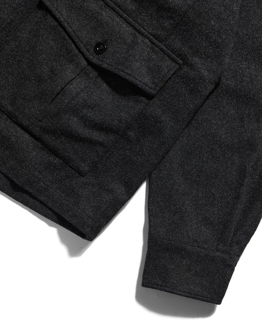 Eastlogue - Safari Field Shirts Jacket (Charcoal Wool) product image 8 | TRAB K-Fashion Australia