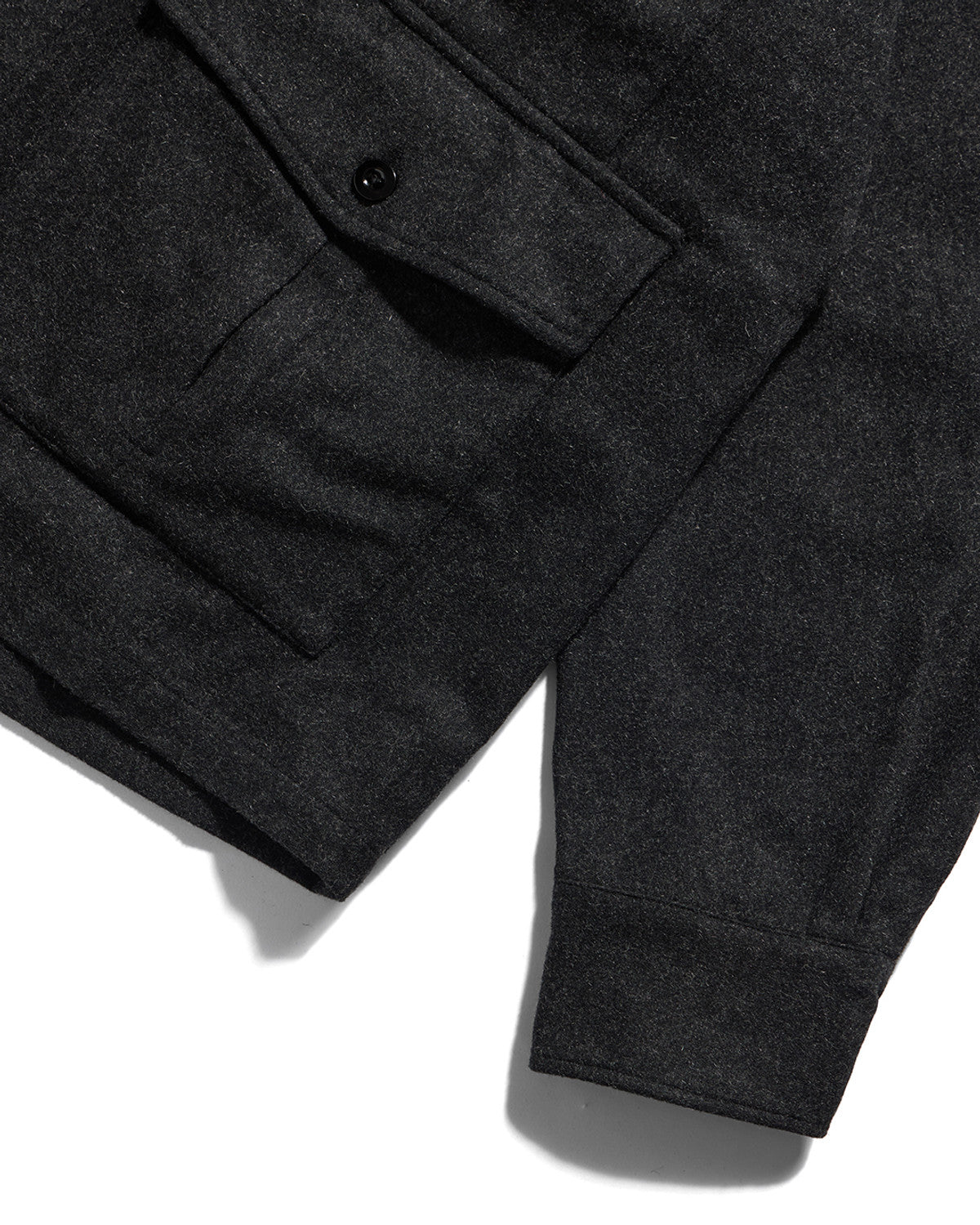 Eastlogue - Safari Field Shirts Jacket (Charcoal Wool) product image 8 | TRAB K-Fashion Australia