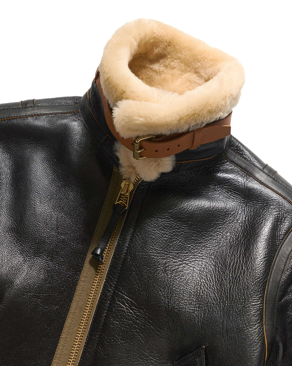 Eastlogue - Airborne Mouton Short Jacket (Black) product image 8 | TRAB K-Fashion Australia