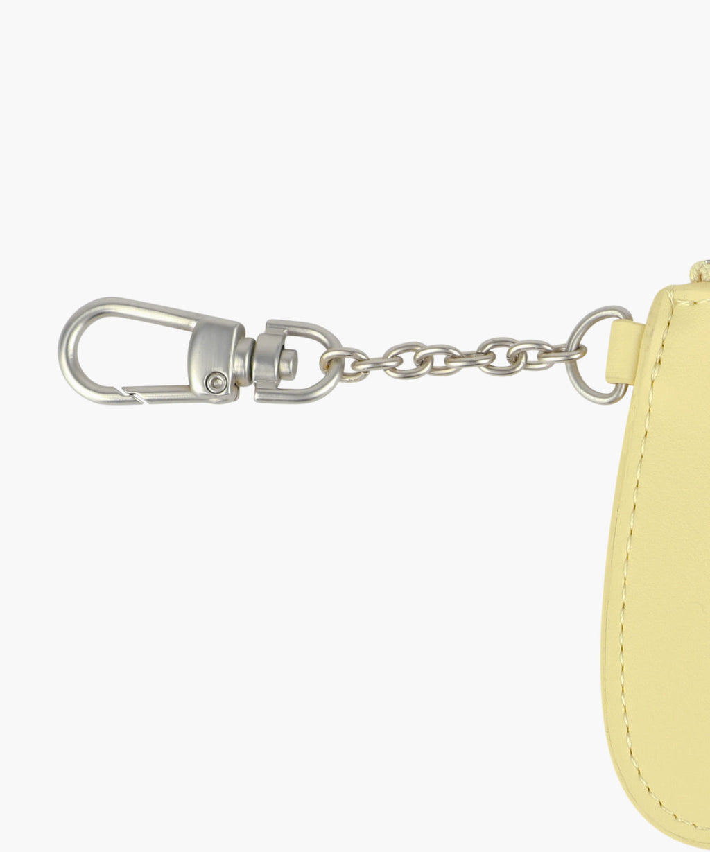 Marithe & Francois Girbaud - Regular Logo Peanut Keyring Wallet (Light Yellow) product image 5 | TRAB K-Fashion Australia