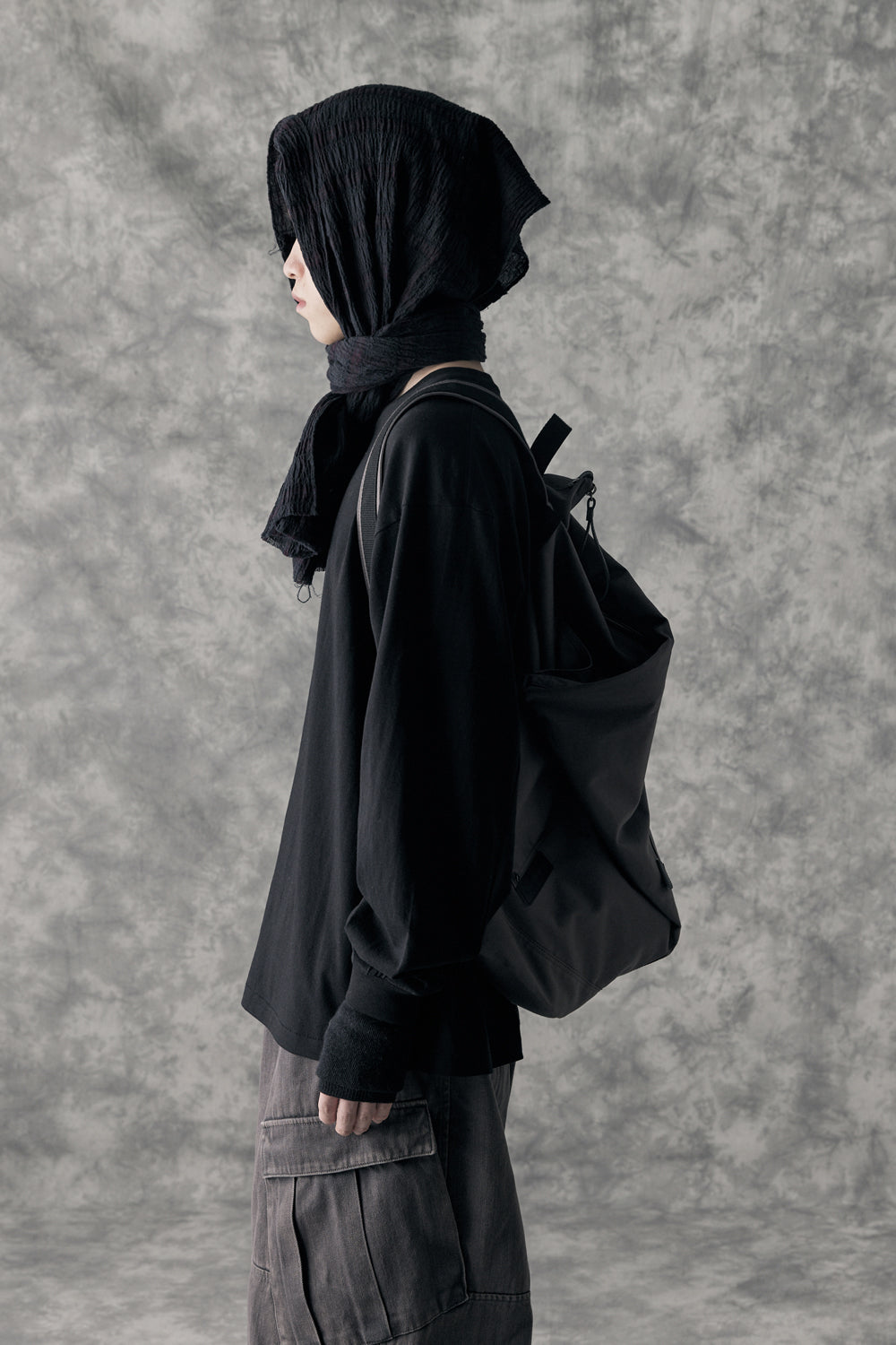 Hatchingroom - Duffle Backpack Mud (Charcoal) product image 12 | TRAB K-Fashion Australia