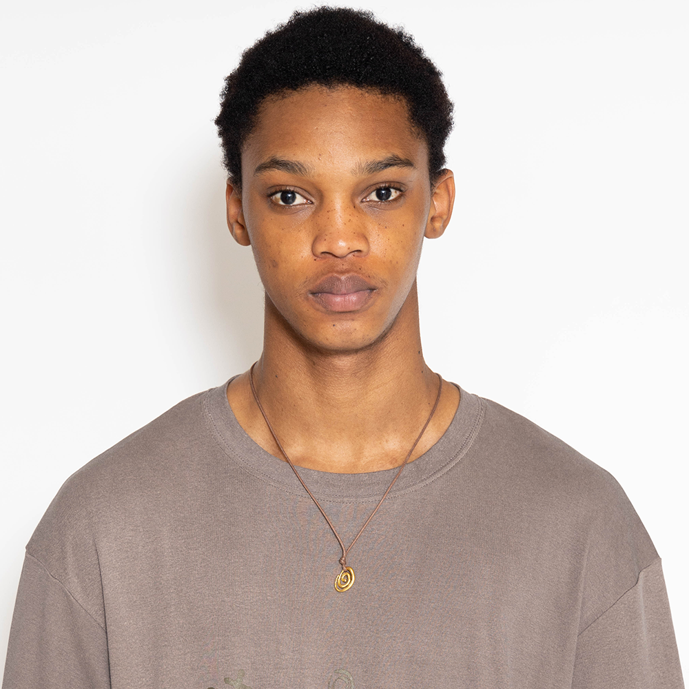 Towtow Archive - Minima Spiral Necklace (Gold) product image 8 | TRAB K-Fashion Australia