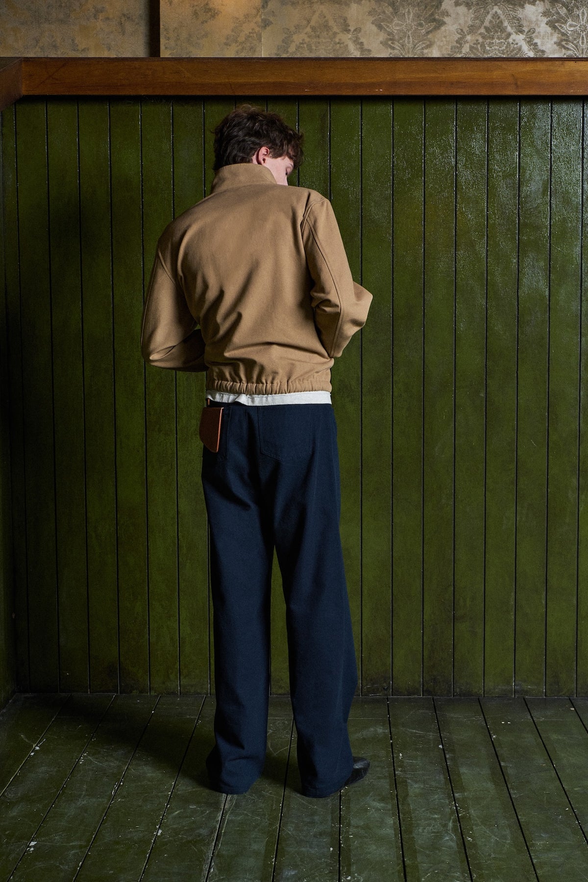 STU - Shift High-neck Jacket (Beige) product image 11 | TRAB K-Fashion Australia