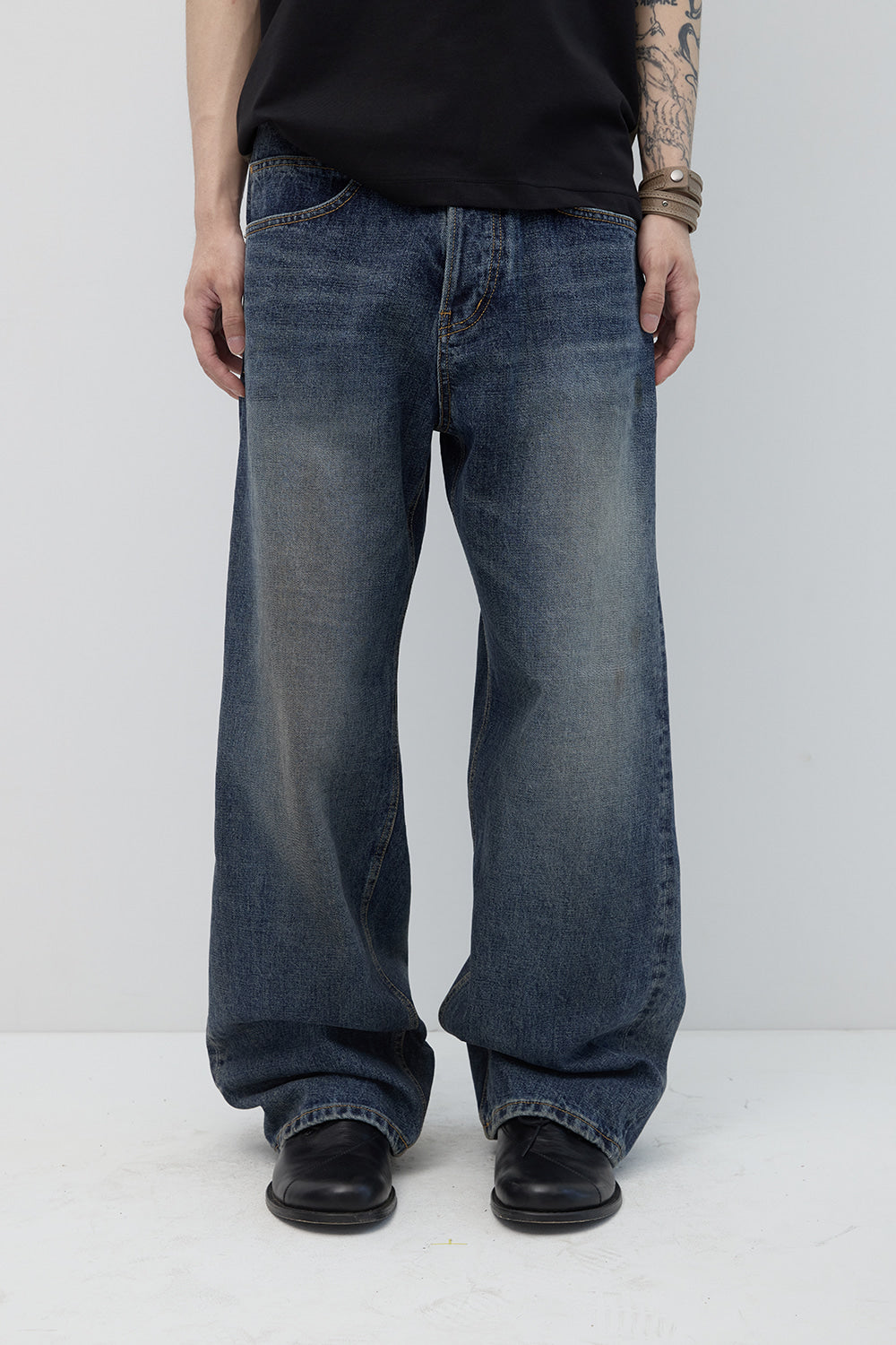 Hatchingroom - Regular Selvedge Jeans (Faded Blue) product image 12 | TRAB K-Fashion Australia
