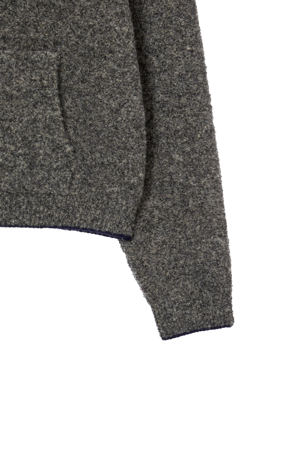 Deinet - Cosmic Knit Hoodie (Charcoal) product image 5 | TRAB K-Fashion Australia