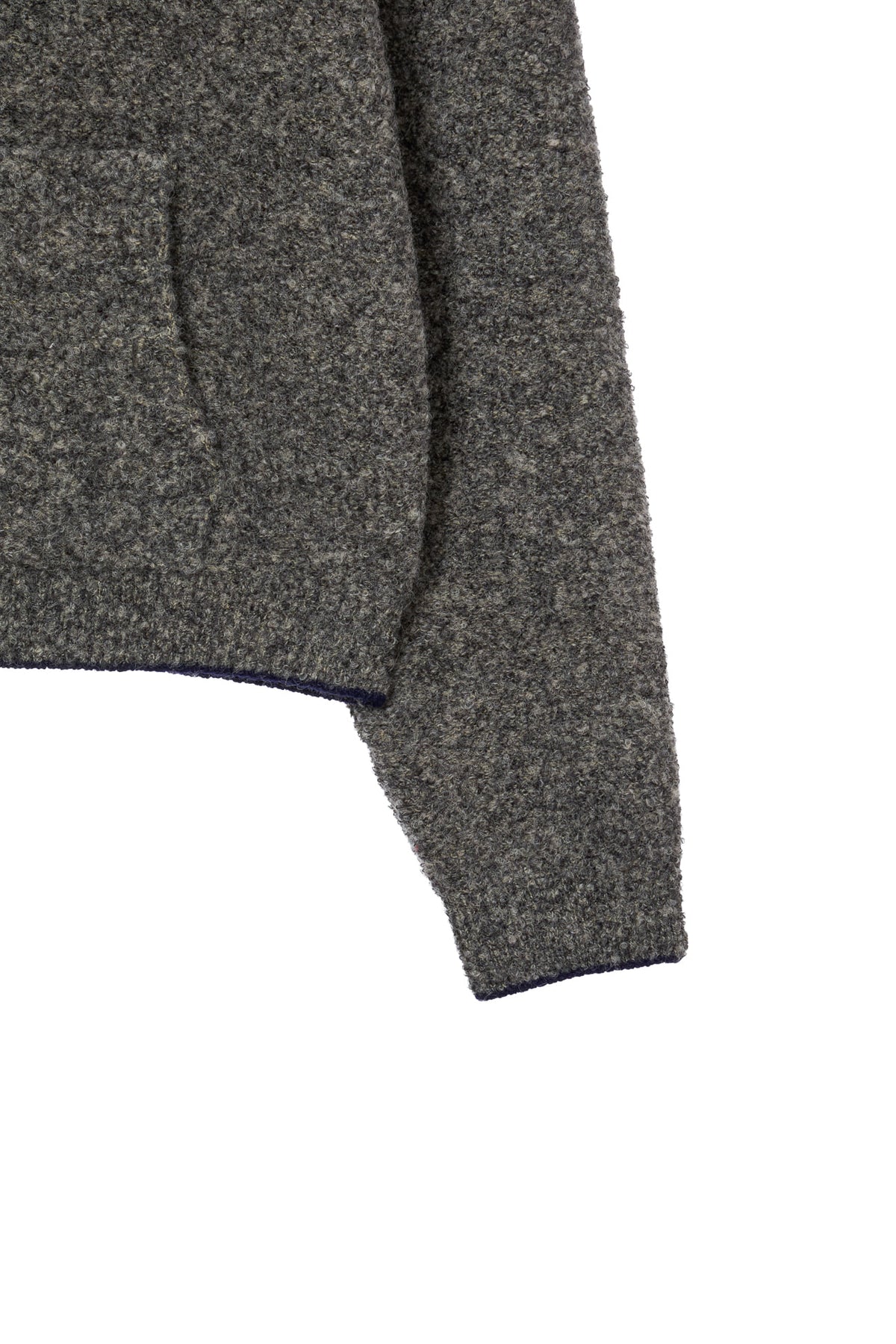 Deinet - Cosmic Knit Hoodie (Charcoal) product image 5 | TRAB K-Fashion Australia