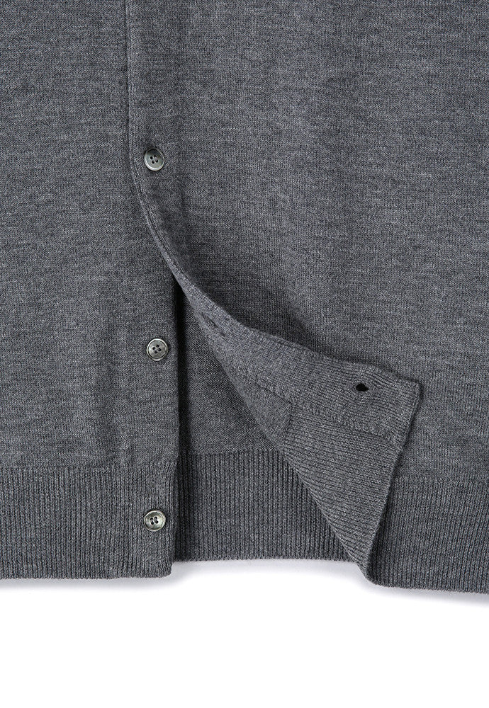 Art if acts - High Collar Cardigan (Stone) product image 11 | TRAB K-Fashion Australia