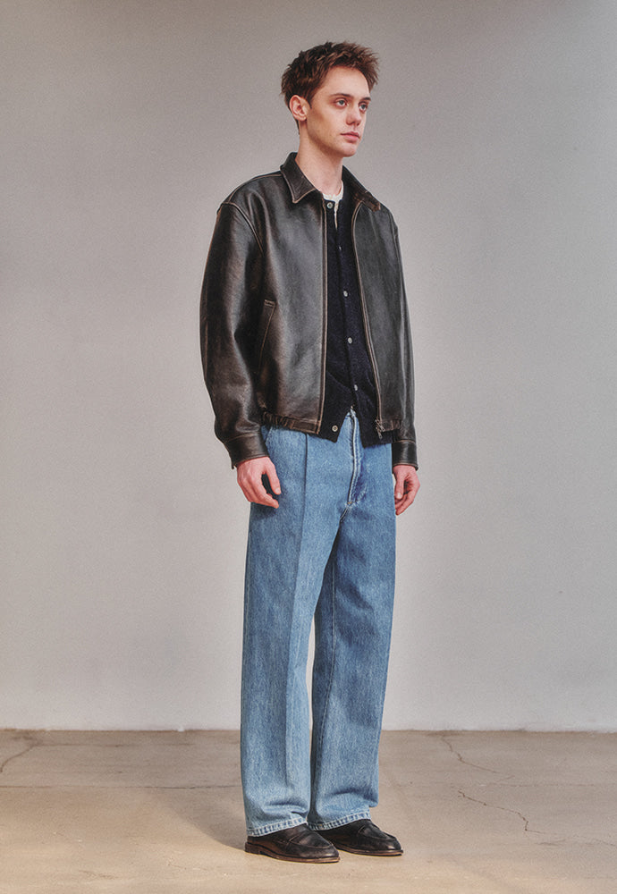 Art if acts - Denim Trousers (Light Indigo) product image 4 | TRAB K-Fashion Australia