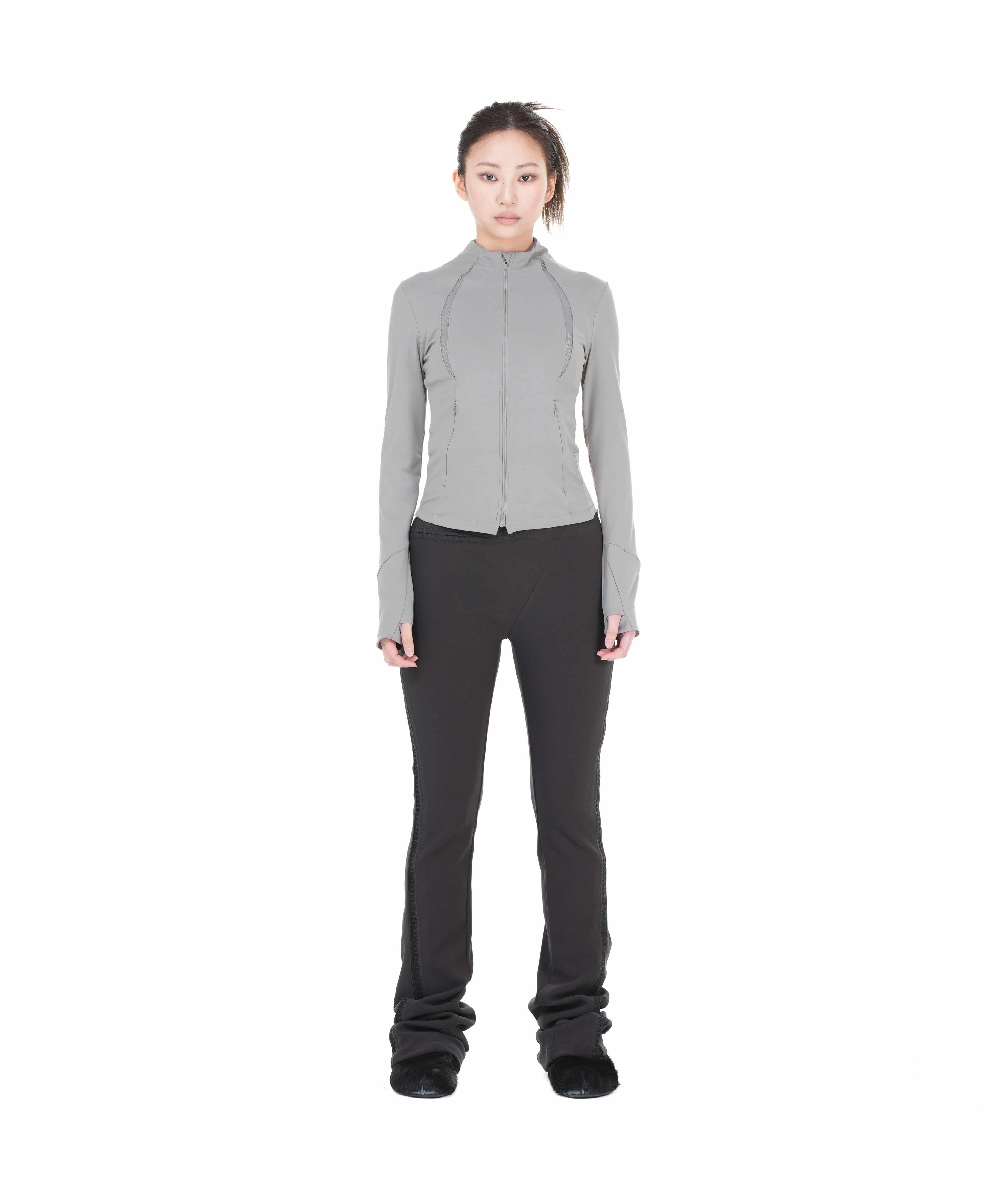 XLIM - Ep.7 Women 03 Trousers (Charcoal) product image 1 | TRAB K-Fashion Australia