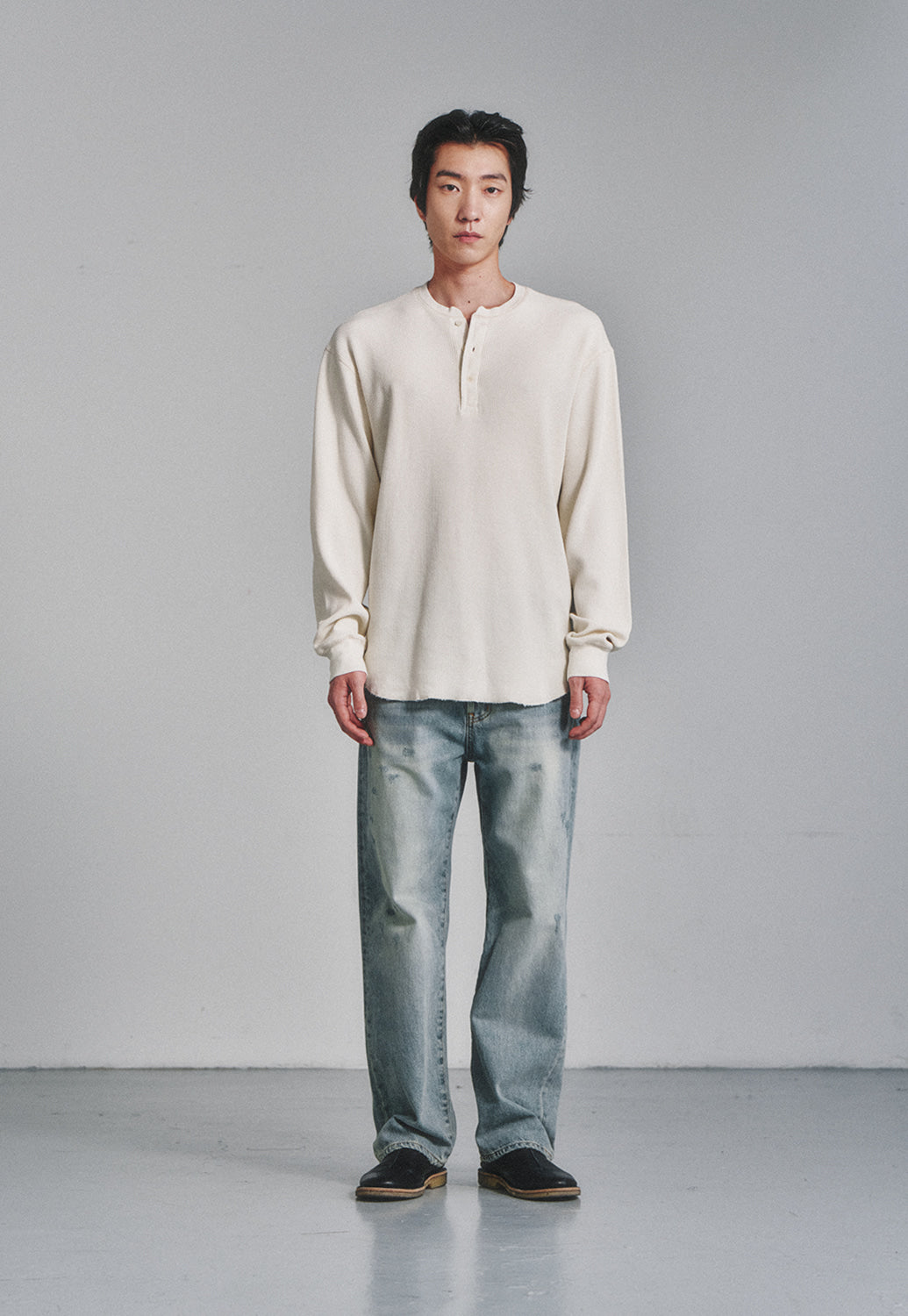 Art if acts - Regular 5P Denim Pants (Used Light Blue) product image 2 | TRAB K-Fashion Australia