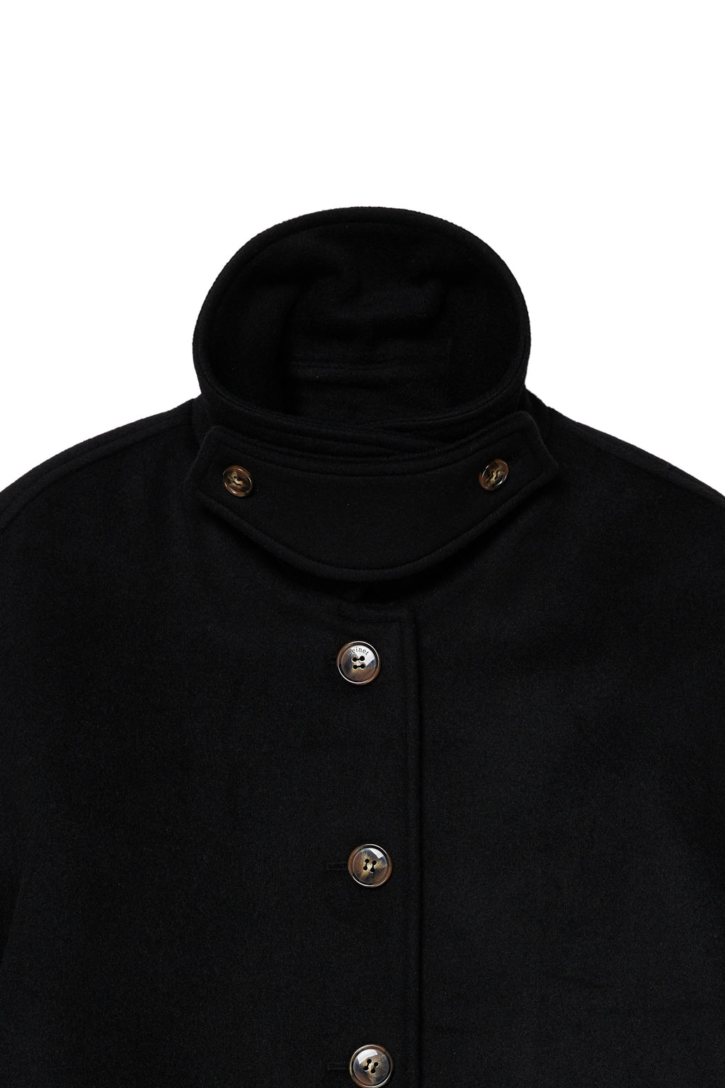 Deinet - Cashmere Blend Overfit Long Coat (Black) product image 4 | TRAB K-Fashion Australia