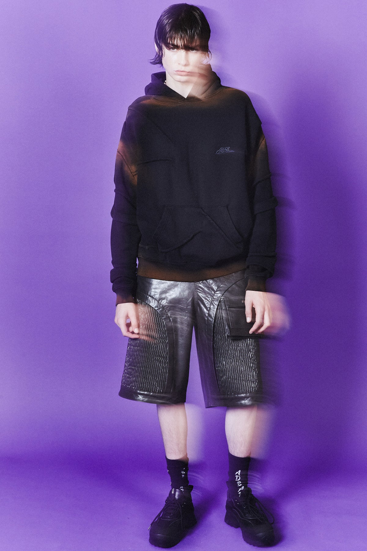 Andersson Bell - Mardro Gradient Hoodie (Black) product image 4 | TRAB K-Fashion Australia