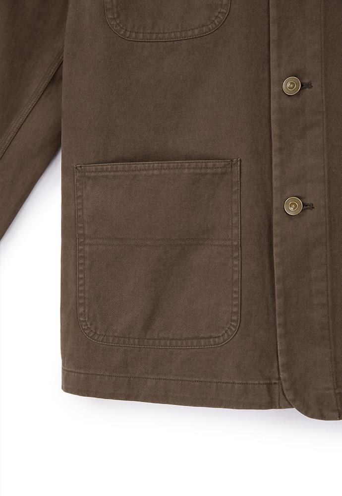 Art if acts - Garment Washed Chore Jacket (Vintage Brown) product image 14 | TRAB K-Fashion Australia