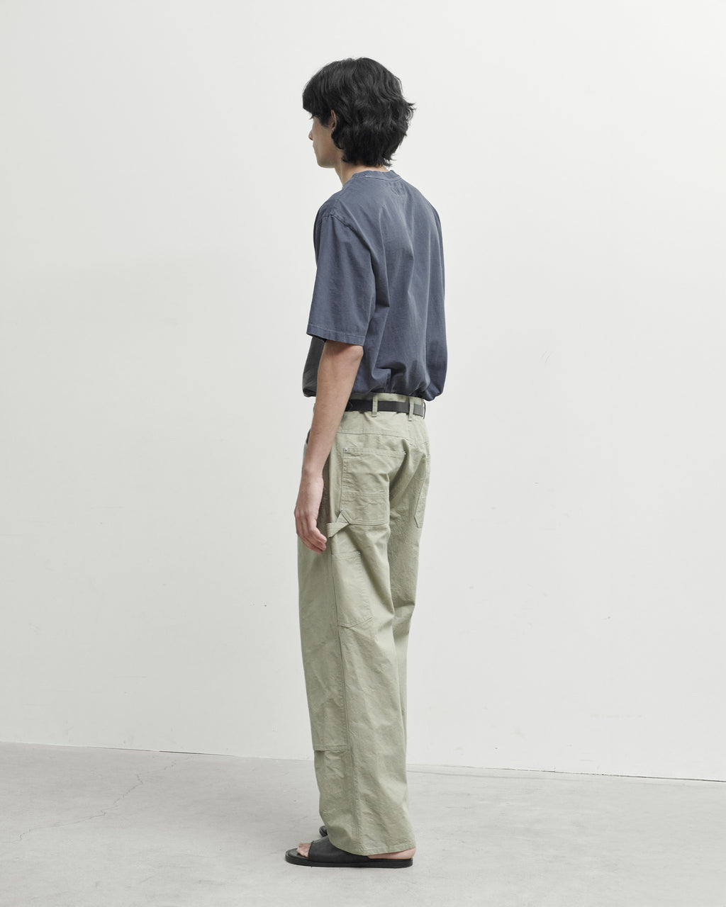 Brownyard - Washed T Shirt (Dark Navy) product image 2 | TRAB K-Fashion Australia