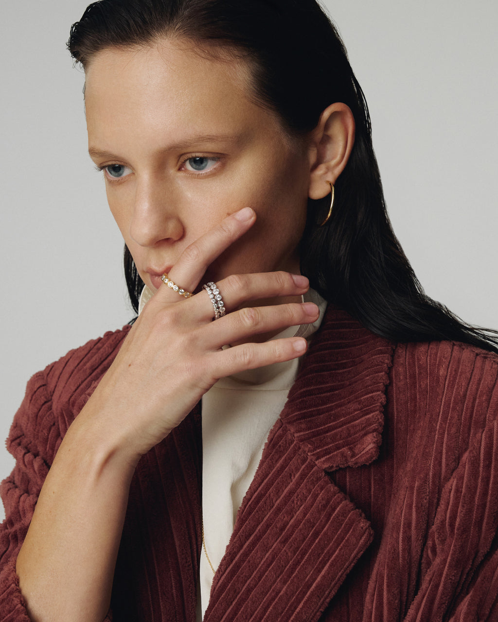 Numbering - Bezel Set Ring #3602 product image 4 | TRAB K-Fashion Australia