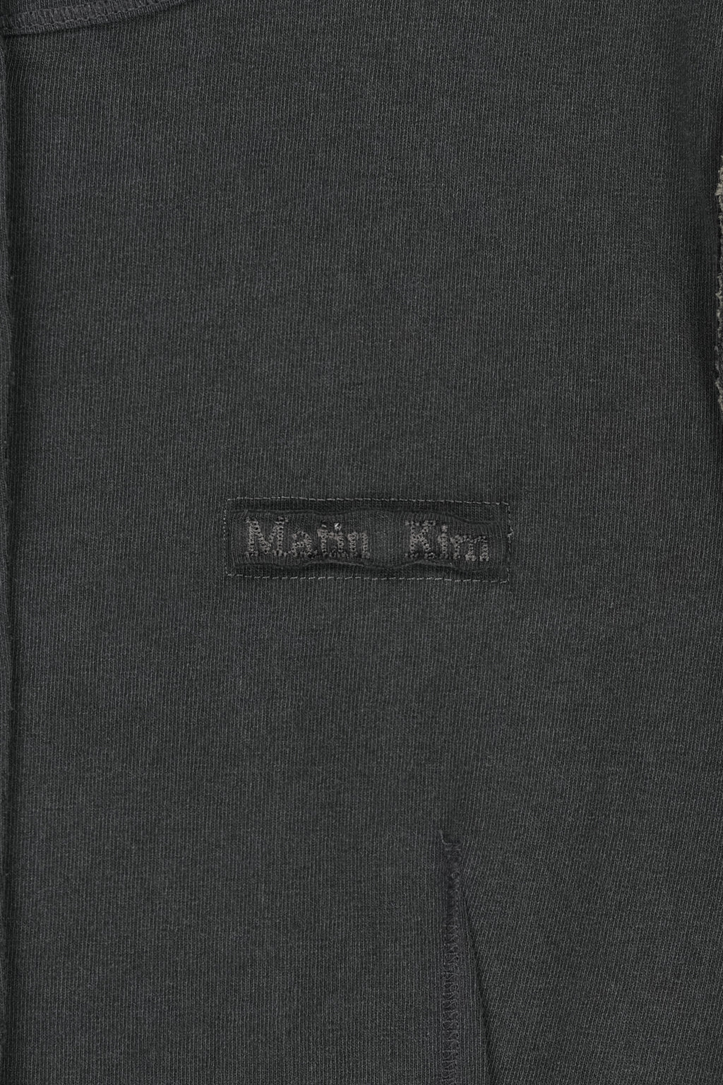 Matin Kim - Faded Color Block Layered Button Top (Charcoal) product image 5 | TRAB K-Fashion Australia