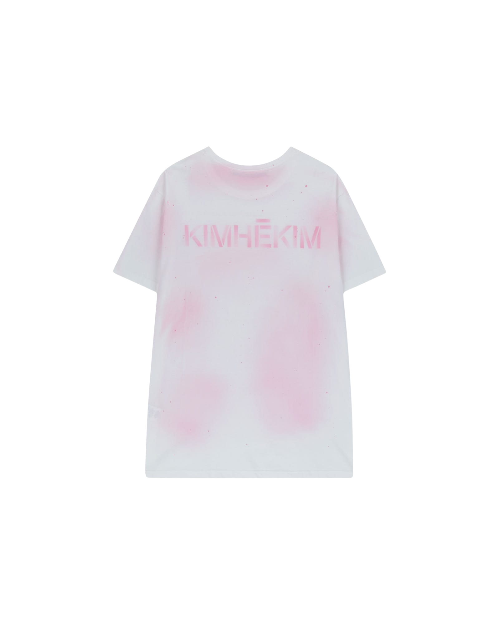 Kimhe Kim - Spray Dyed T-Shirt (White) product image 13 | TRAB K-Fashion Australia