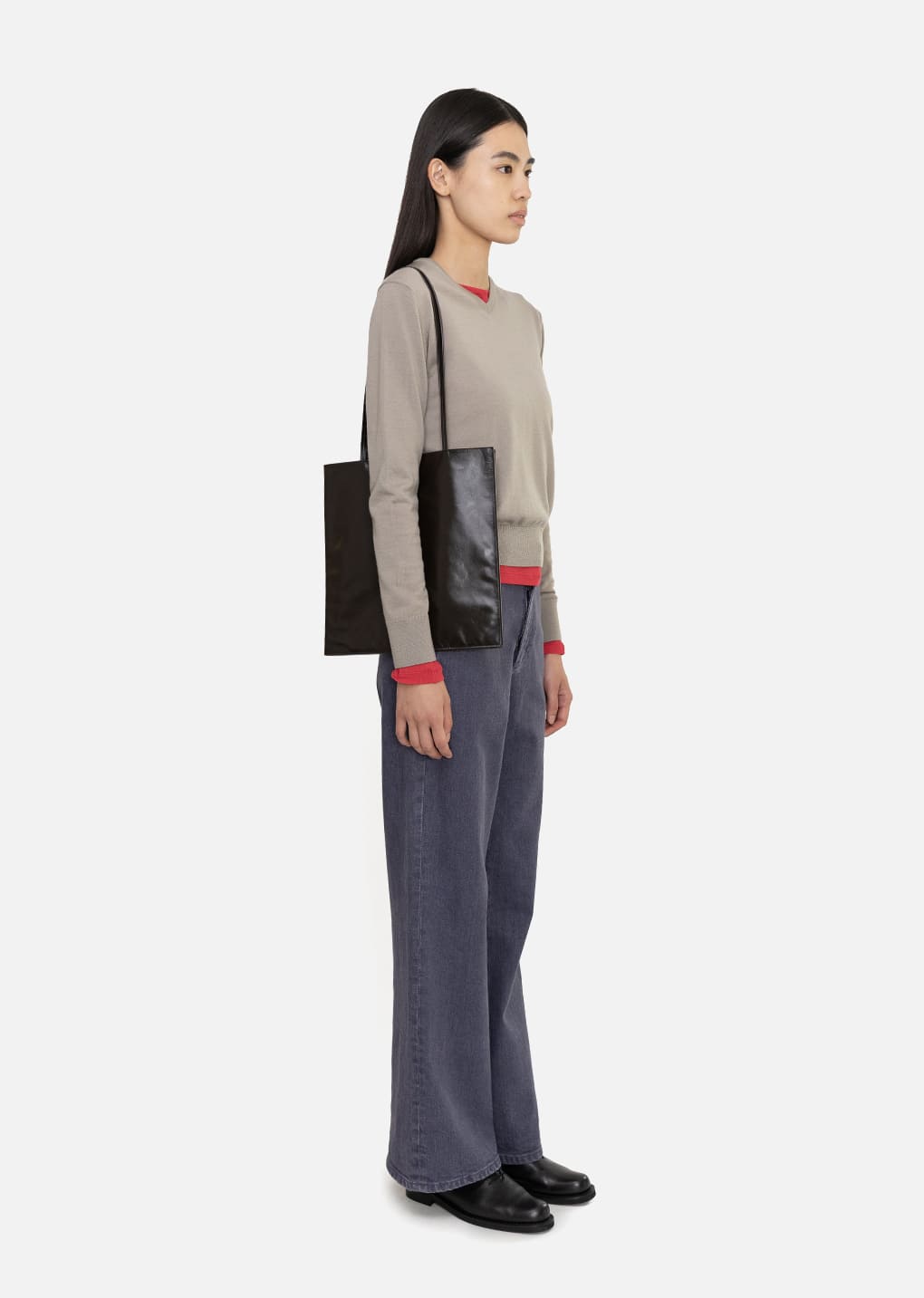 Amomento - Flared Denim (Blue) product image 3 | TRAB K-Fashion Australia