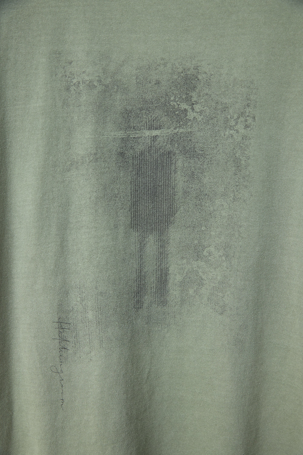 Hatchingroom - New Ghost Tee Over Dyed Vintage (Green) product image 3 | TRAB K-Fashion Australia