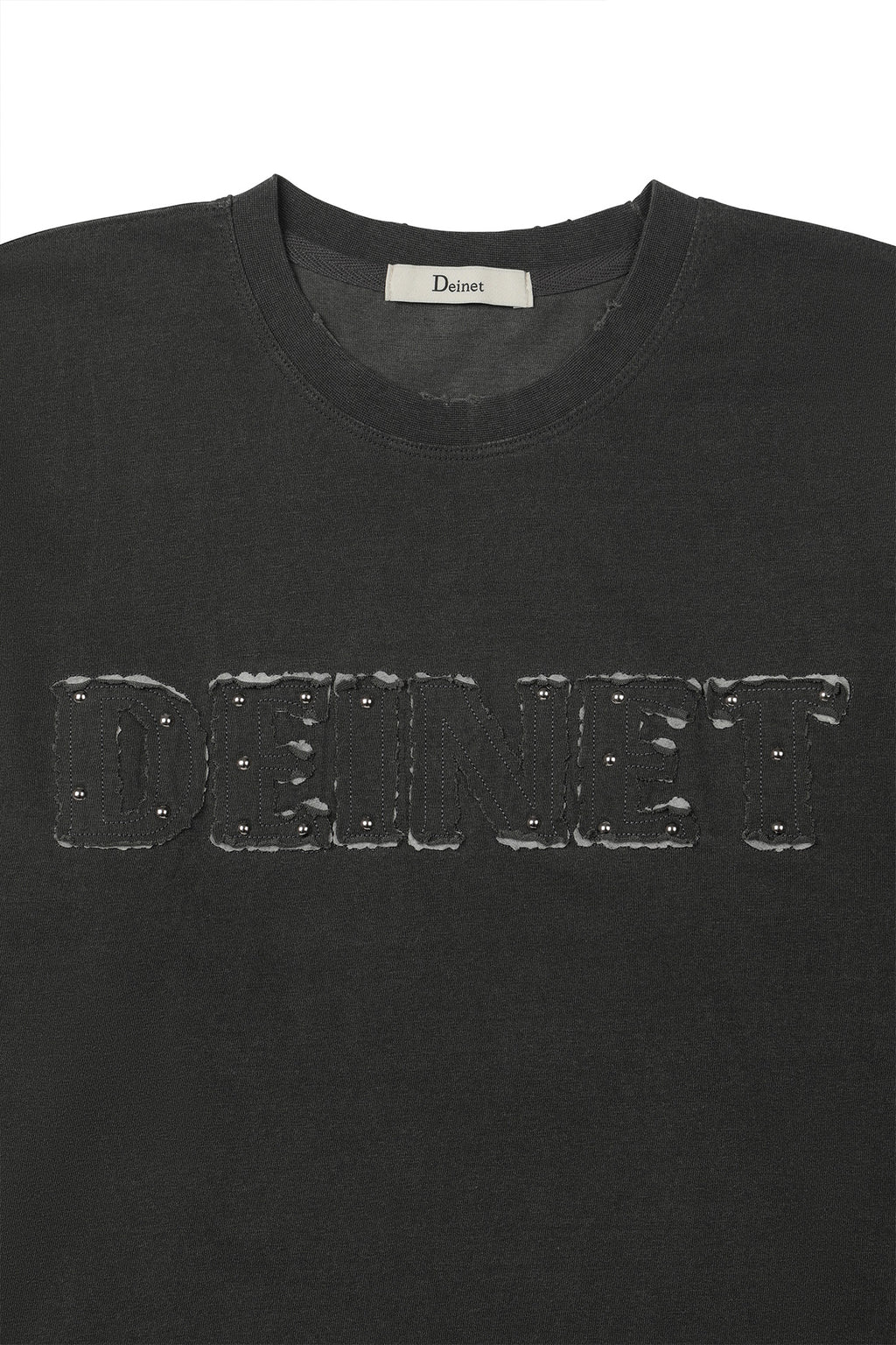 Deinet - Applique Layered T-Shirt (Dark Grey) product image 9 | TRAB K-Fashion Australia