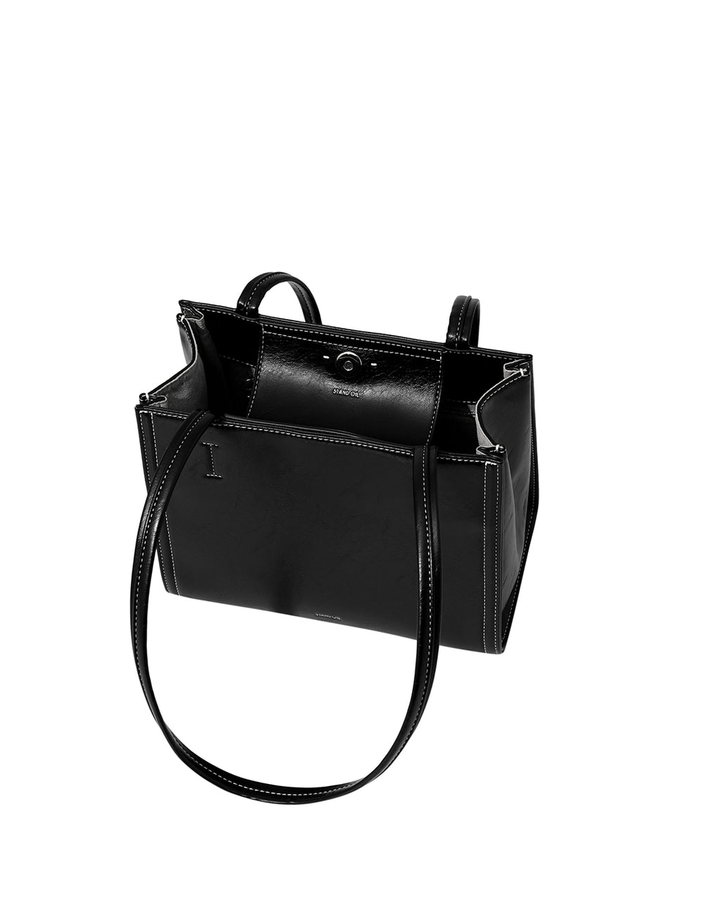 Stand Oil - Oblong bag Mini (Black) product image 7 | TRAB K-Fashion Australia