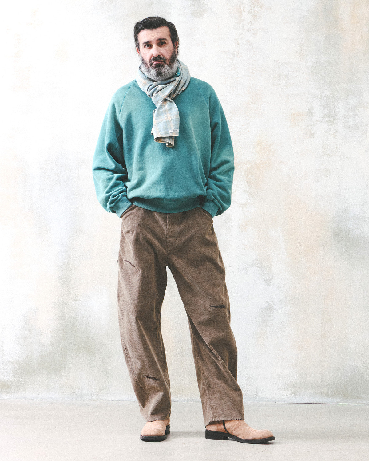 Eastlogue - Athletic Cut Out Zip-up Sweat (Mint) product image 1 | TRAB K-Fashion Australia